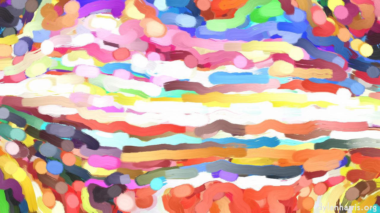 Image: wet media oil :: cdoilsimplebristlecreamy3d